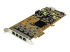 StarTech.com 4 Port Gigabit PoE (Power over Ethernet) Card - Venstre vinkel