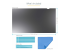 StarTech.com Monitor Privacy Screen for 20 inch PC Display, Computer Screen Security Filter, Blue Light Reducing Screen Protector Film, 16:9 Widescreen, Matte/Glossy, +/-30 Degree Viewing - Fremsiden