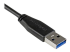 StarTech.com 0.5m 20in Slim Micro USB 3.0 Cable M/M - Nærbilde