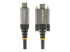 StarTech.com 3ft 1m Side Screw Locking USB C Cable 10Gbps, USB 3.1/3.2 Gen 2 Type-C Cable, 100W (5A) Power Delivery Charging, DP Alt Mode, Dual Screw Lock, USB-C to C Cord, Charge/Sync - Fremsiden