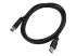 StarTech 2m 6 ft Certified SuperSpeed USB 3.0 A to B Cable Cord - Høyre vinkel