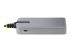 StarTech.com 4-Port USB Hub, USB 3.0 5Gbps, Bus Powered, USB-A to 4x USB-A Hub with Optional Auxiliary Power Input, Portable Desktop/Laptop USB Hub with 1ft (30cm) Attached Cable - Tilbake
