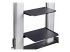 Startech Rolling TV Cart/Stand On Wheels, Up to 100inch/220lb Screens - Nærbilde