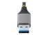 StarTech.com 4-Port USB Hub, USB 3.0 5Gbps, Bus Powered, USB-A to 4x USB-A Hub with Optional Auxiliary Power Input, Portable Desktop/Laptop USB Hub with 1ft (30cm) Attached Cable - Nærbilde