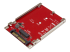 Startech M.2. PCI-e NVMe to U.2 (SFF-8639) Adapter - Høyre vinkel