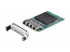 StarTech.com 4-Port RJ45 Gigabit OCP 3.0 Server Network Card, Intel I350 - Venstre vinkel